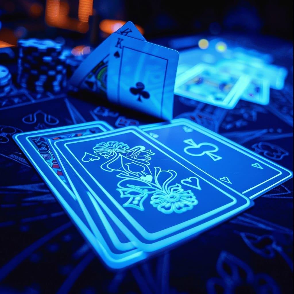 Studio dealer langsung MSC di aztec demo dengan meja blackjack dan dealer asli